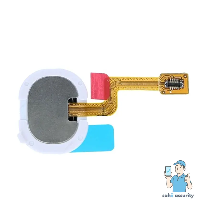 Fingerprint Sensor with Flex Cable for Samsung Galaxy A21s White thumbnail